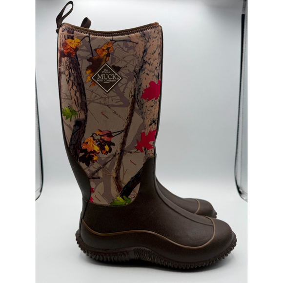 Muck Shoes - Muck Boot Company Women’s 8 Camo Tall Rubber Boots Waterproof Hunting Outdoor